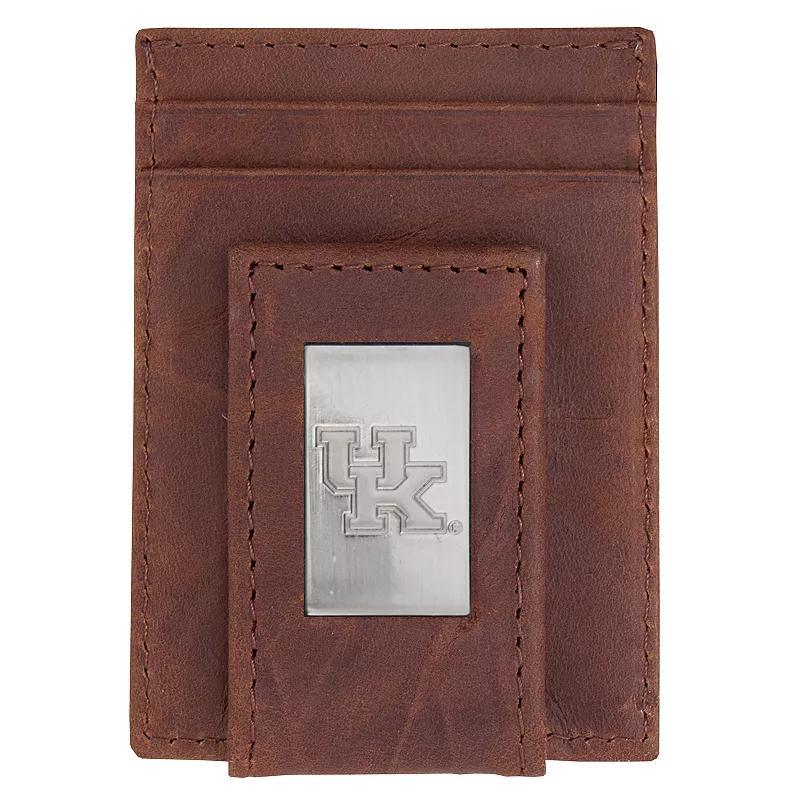 Men's Kentucky Wildcats Front-Pocket Wallet Money Clip, Brown Product Image