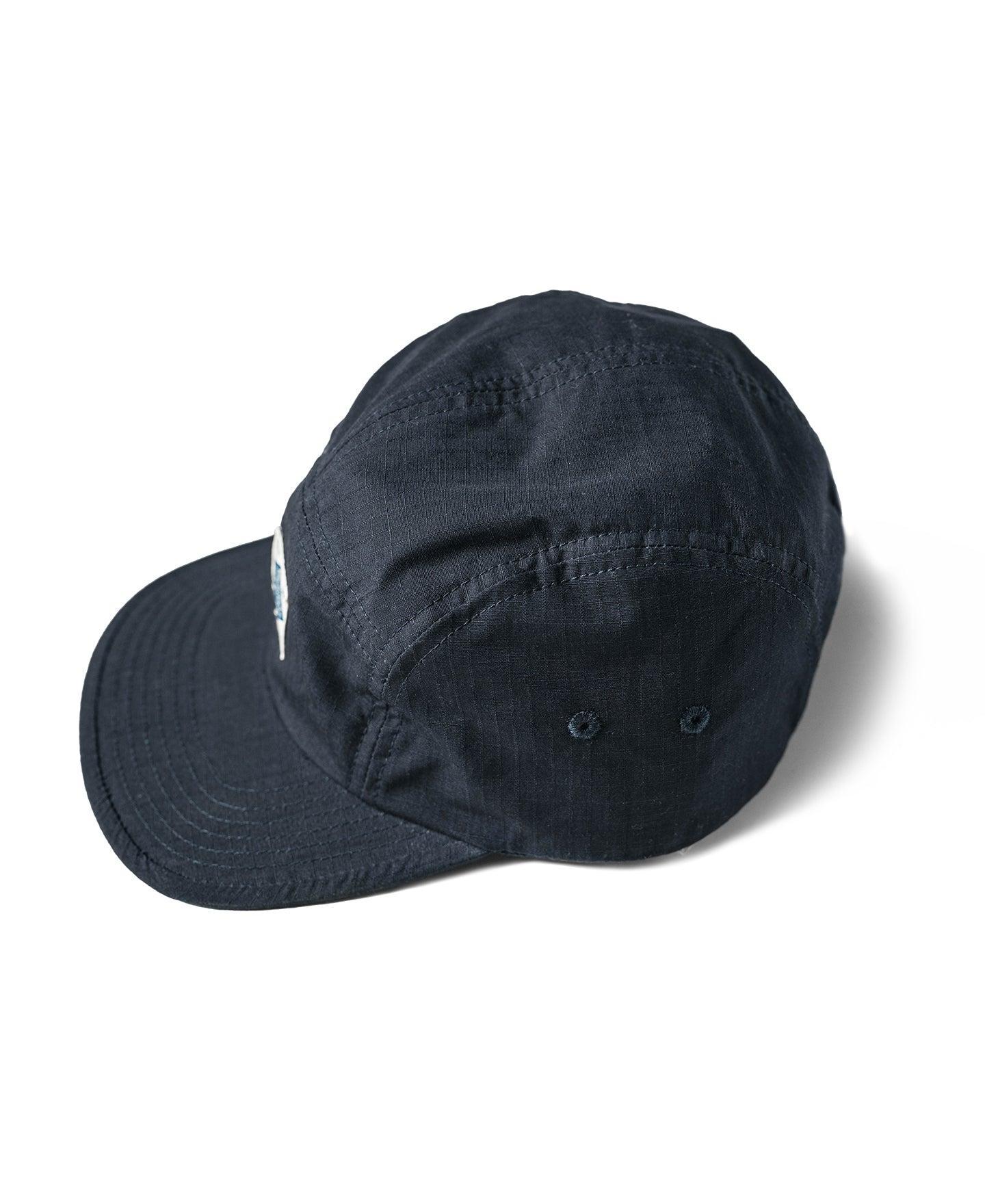 7.5 oz Ripstop Cotton 5 Panel Cap - Navy Product Image