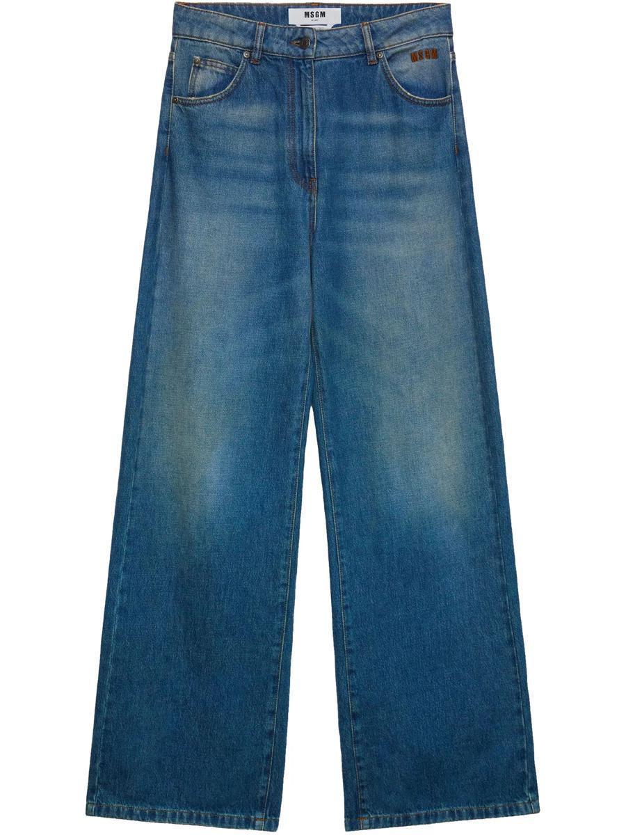 MSGM Pant Clothing In Multicolor Product Image