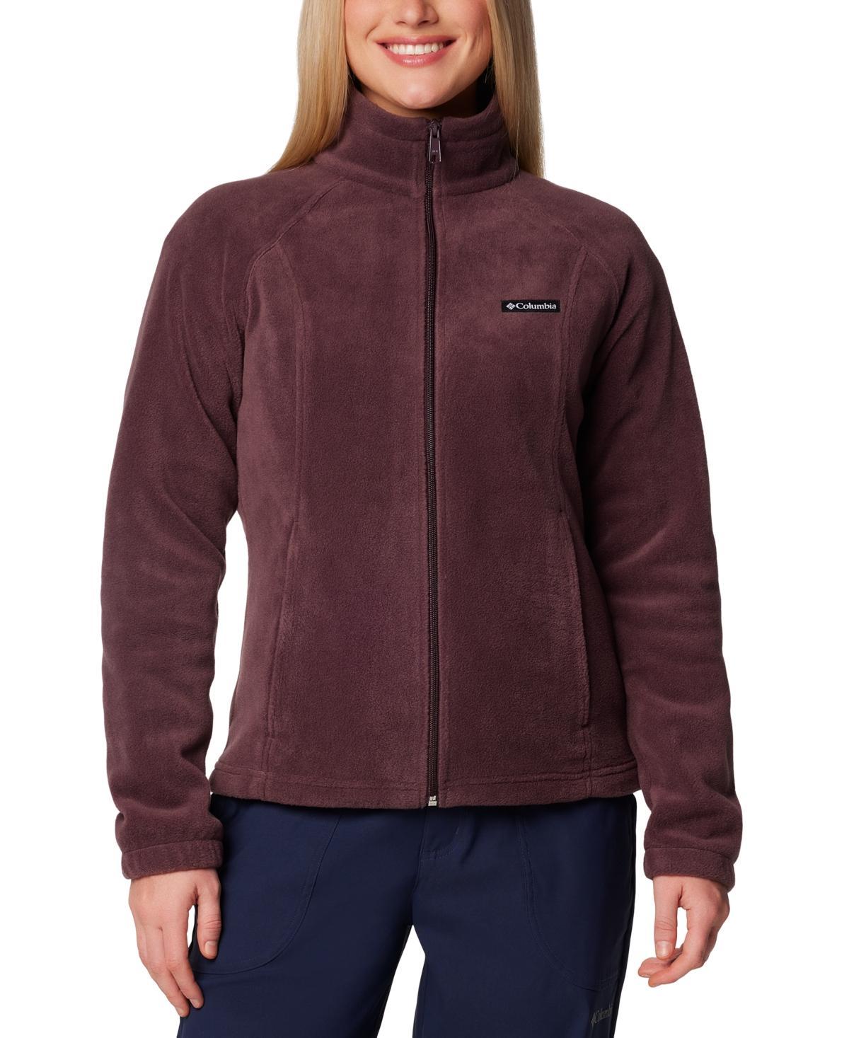Womens Columbia Benton Springs Zip-Front Fleece Jacket Columbia Blue Product Image