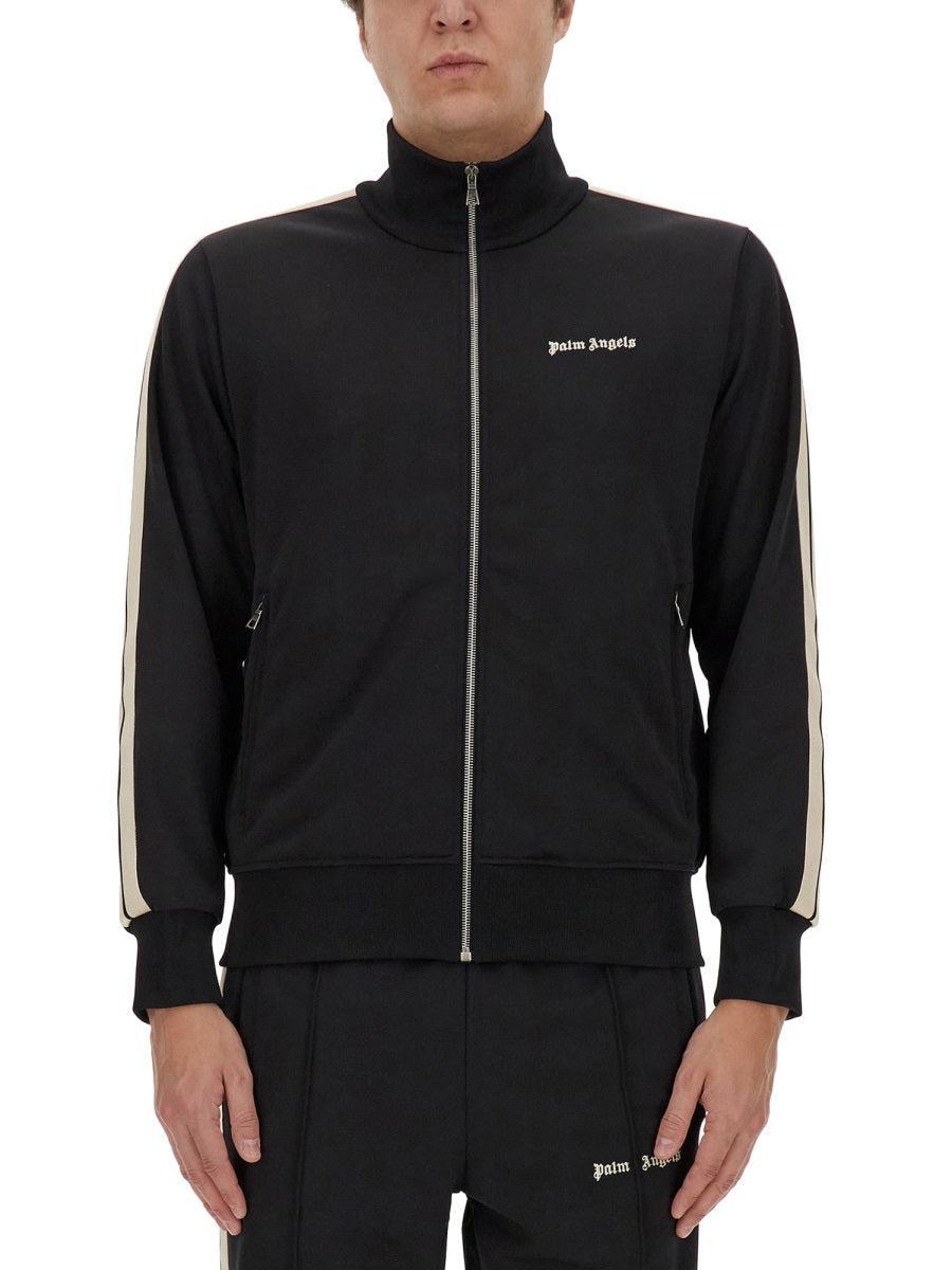 logo-embroidered sport jacket Product Image