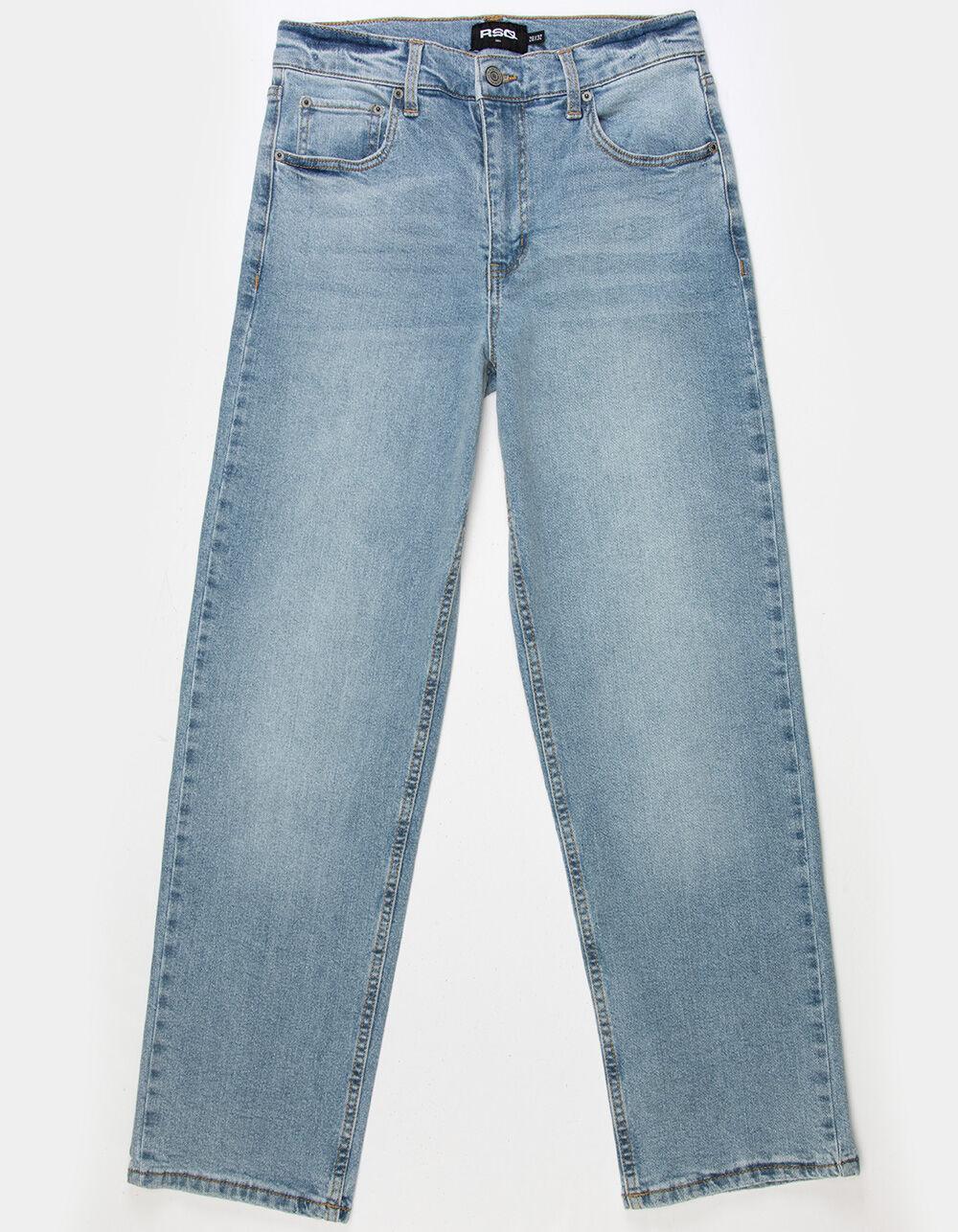 RSQ Mens Loose Fit Jeans - Dark Wash Product Image