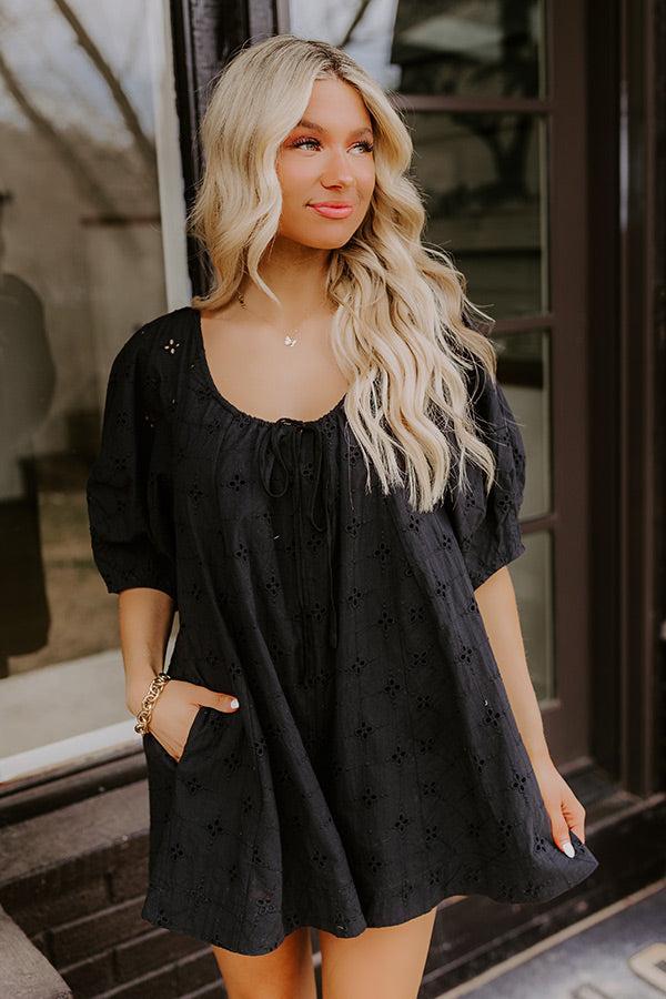 Central Park Stroll Eyelet Romper Product Image