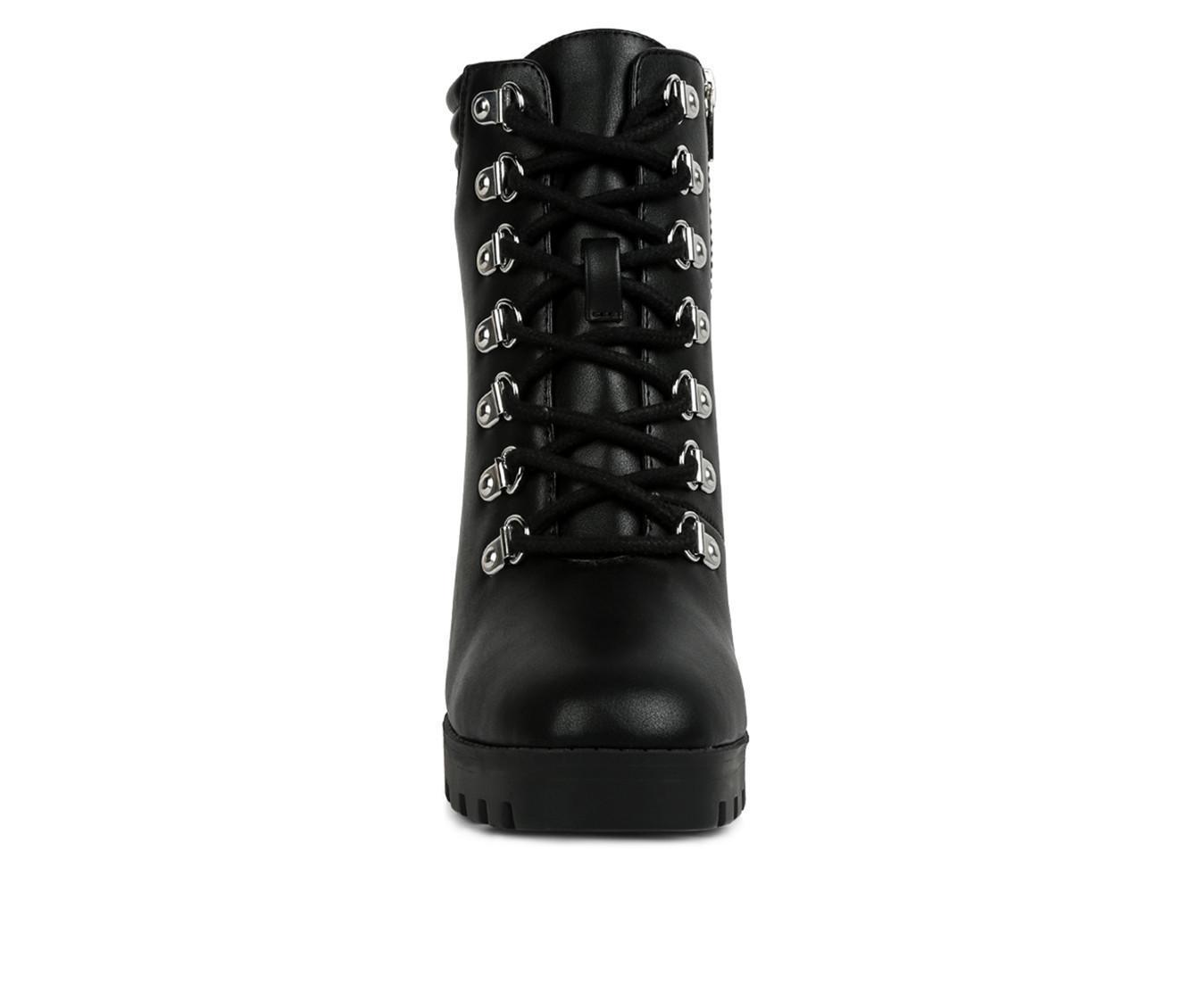Women's London Rag Hamiltons Platform Heeled Combat Boots Product Image