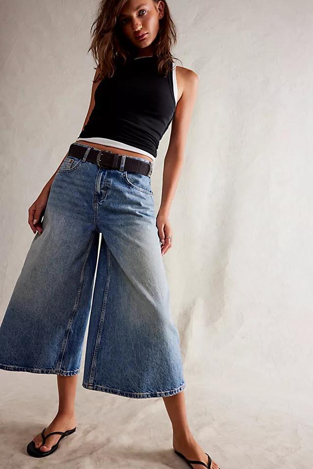 We The Free High Top Wide Crop Jeans Product Image