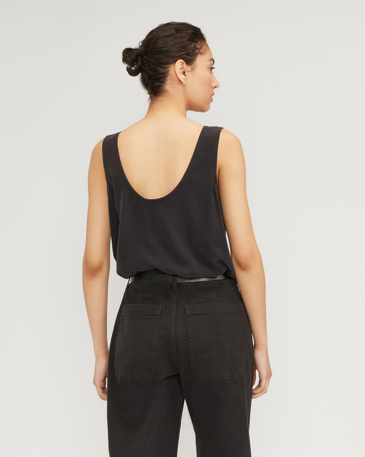 Womens Scoop Tank in Washable Silk by Everlane Product Image