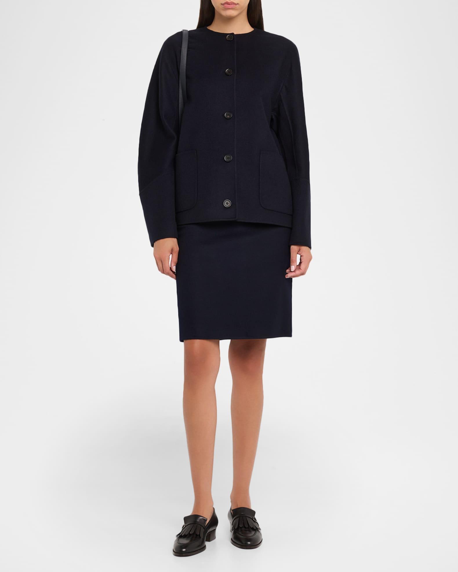 Blaney Double Cashmere Shirt Jacket Product Image