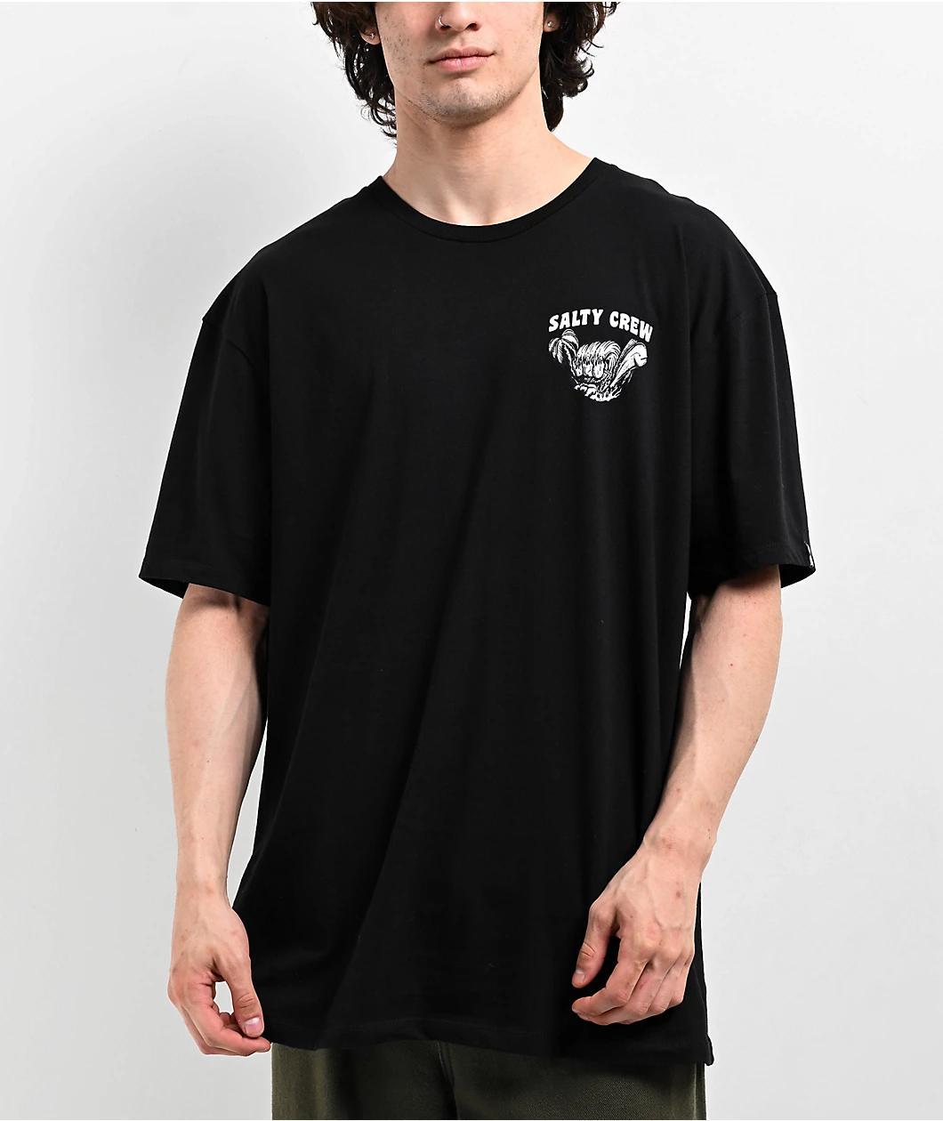 Salty Crew Shaka Black T-Shirt Product Image