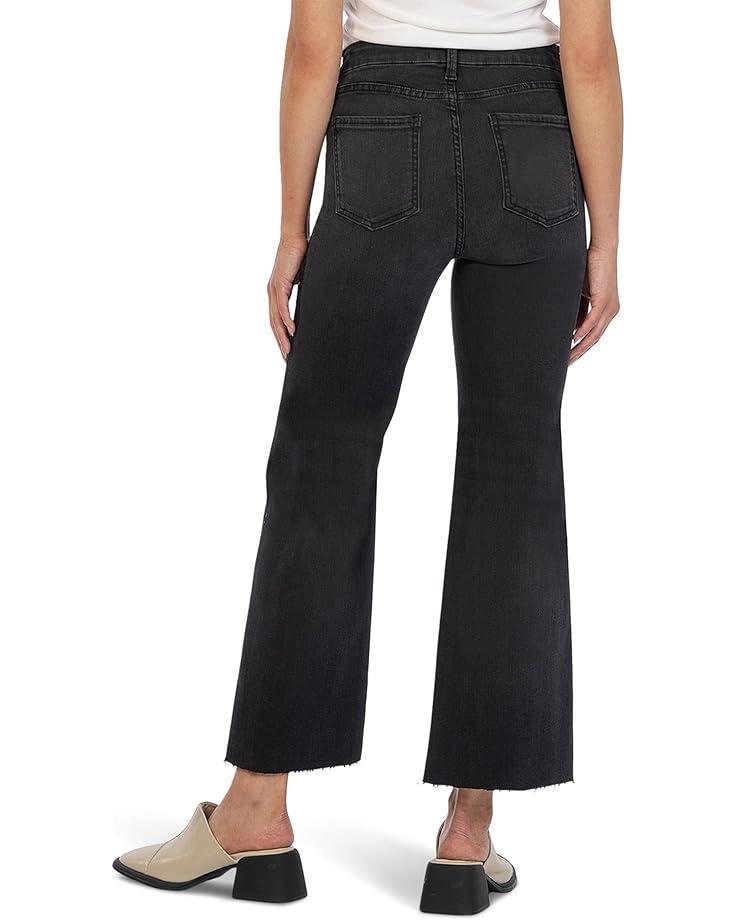 Meg High-Rise Fab Ab Wide Leg Raw Hem in Exhibited Product Image