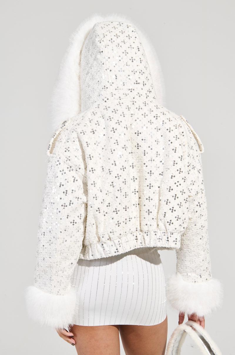 SNOWBIRD FUR TRIM PUFFER Product Image