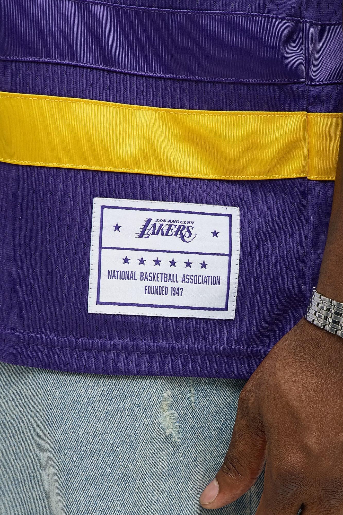 Lakers Regular Fit Basketball Tee - Purple Product Image