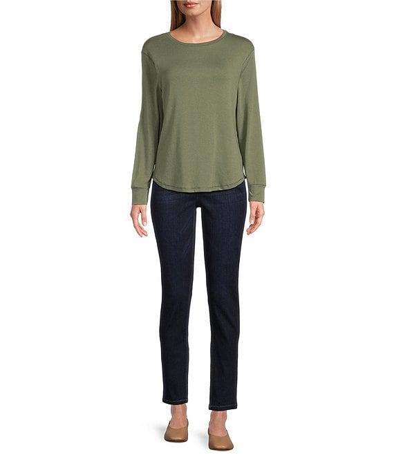 Westbound Long Sleeve Crew Neck Knit Tee Product Image