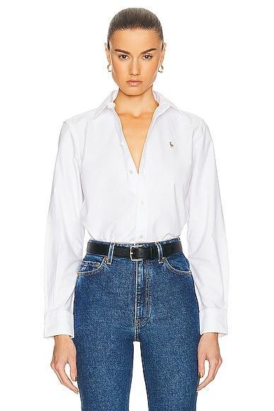 Oxford Long Sleeve Button Up Shirt Product Image