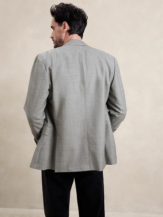 Signature Italian Rustico Double-Breasted Suit Jacket Product Image