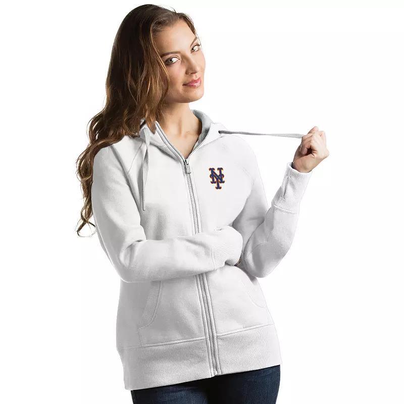 Womens Antigua Atlanta Braves Victory Hoodie Product Image