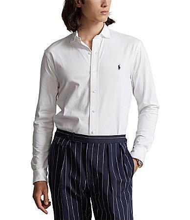 Mens Cotton Button-Front Shirt Product Image