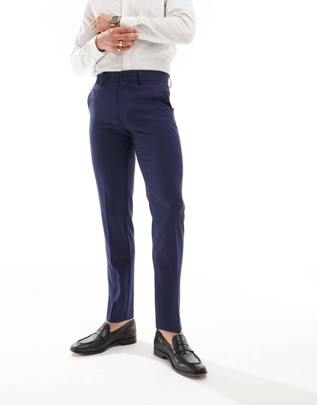 ASOS DESIGN wedding slim suit vest Product Image