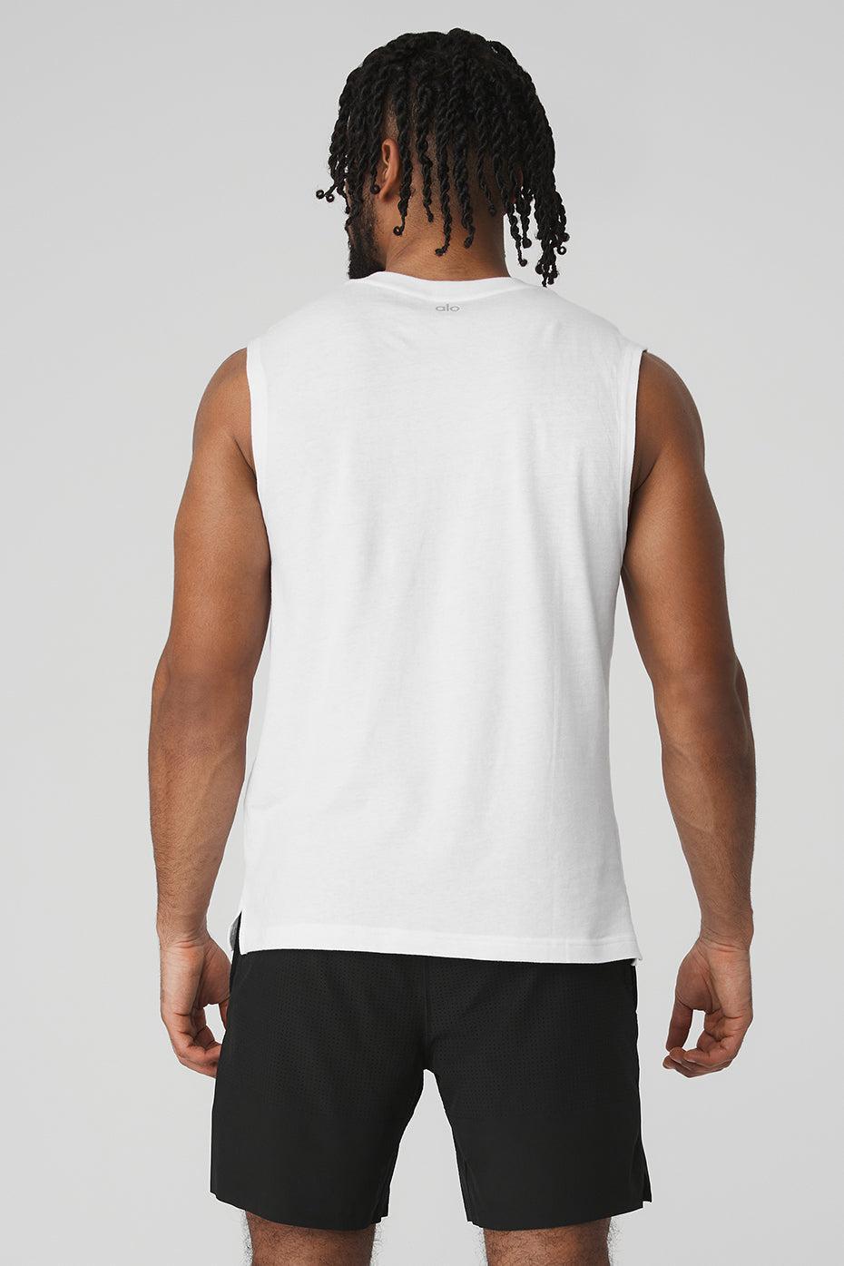 The Triumph Muscle Tank - White Product Image