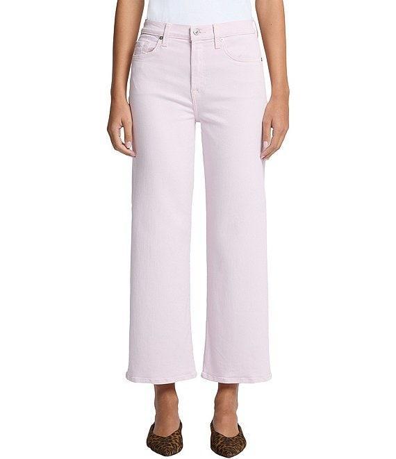 7 For All Mankind Cropped Alexa High Rise Cropped Jeans Product Image