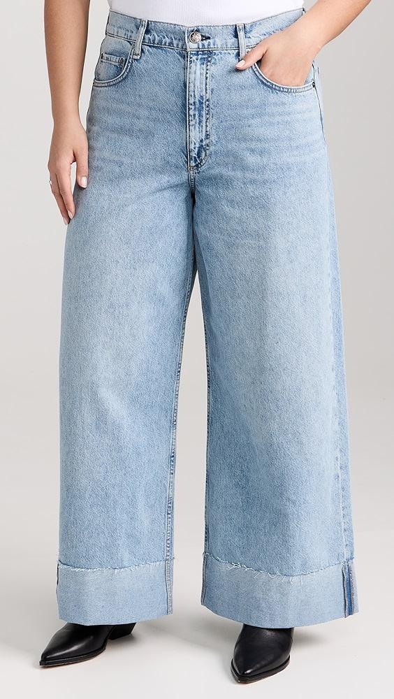 rag & bone Sofie Crop with Cuff Jeans | Shopbop Product Image