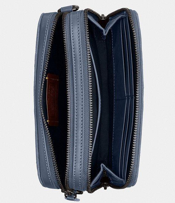COACH Charter Signature Jacquard/Refined Calfskin Leather Crossbody Bag Product Image