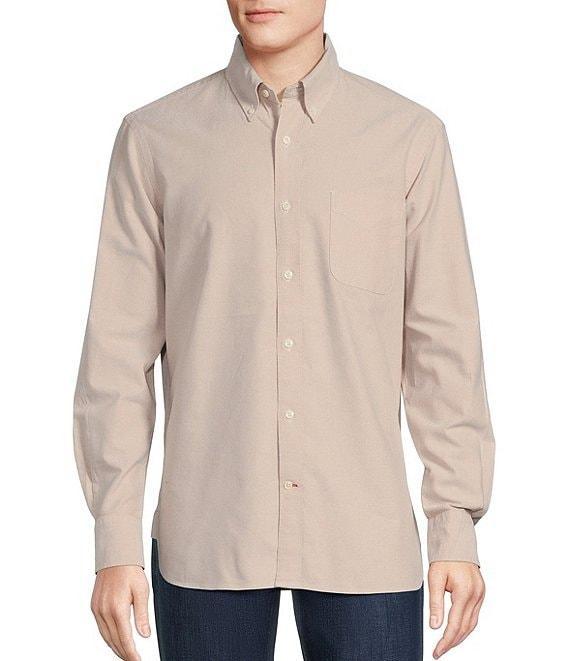 Cremieux Blue Label Classic Fit Faded Oxford Long Sleeve Woven Shirt Product Image