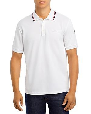 Mens Classic Flag-Trim Polo Shirt Product Image