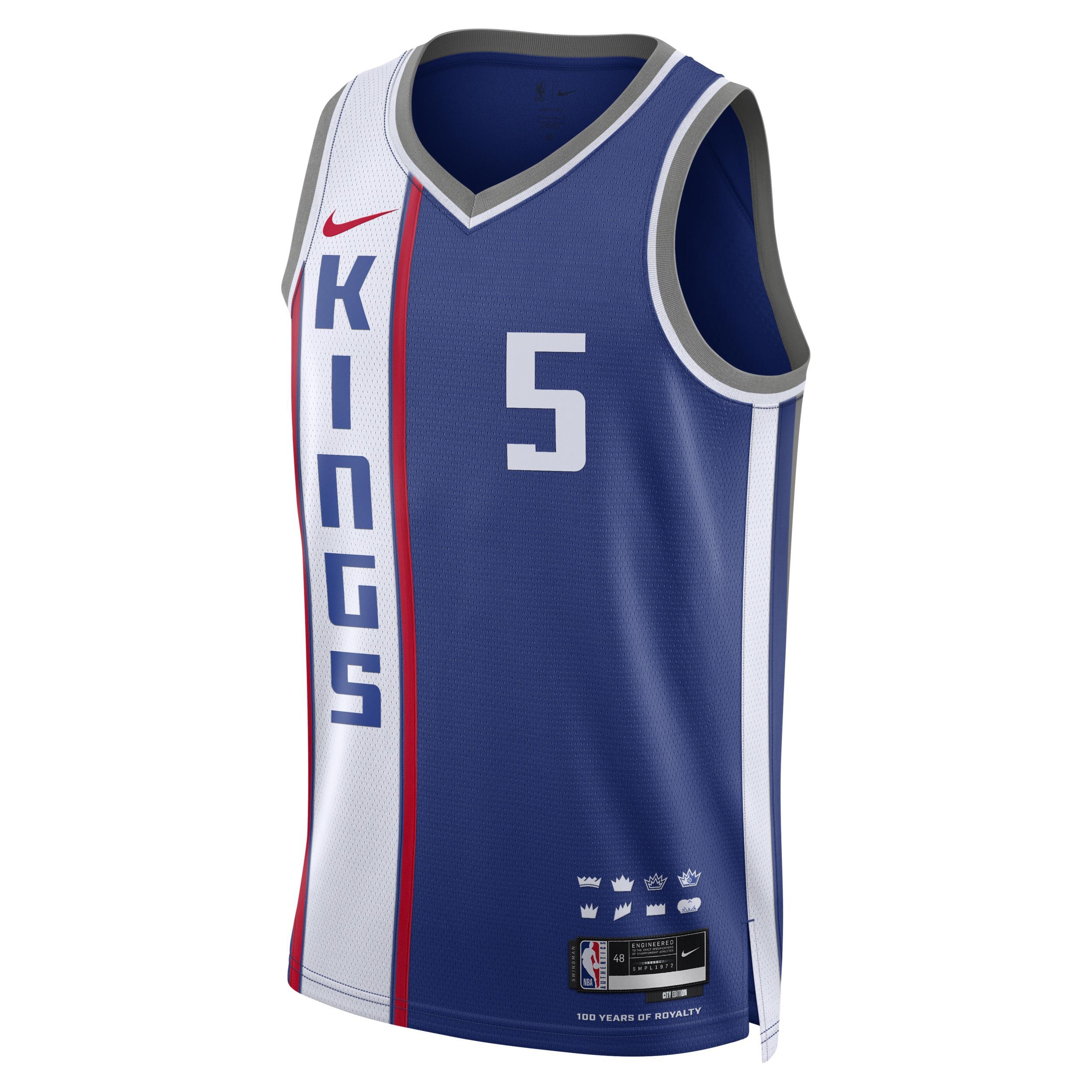 De'Aaron Fox Sacramento Kings City Edition 2023/24 Nike Men's Dri-FIT NBA Swingman Jersey Product Image