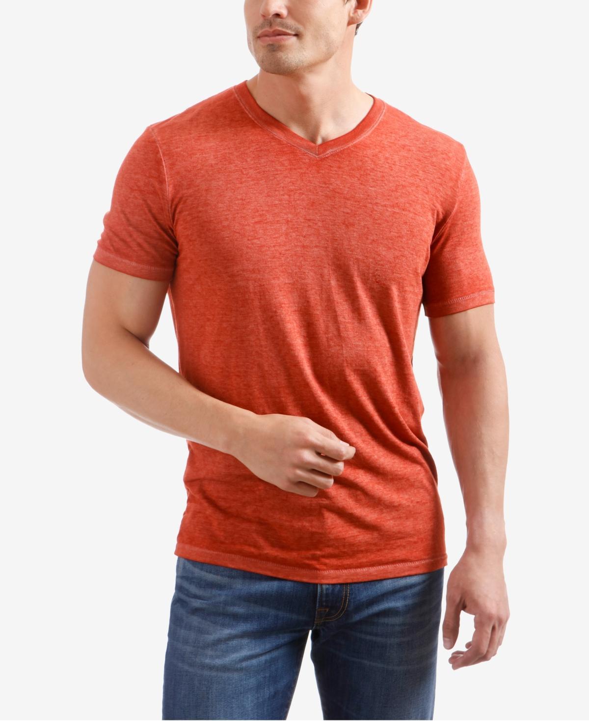 Lucky Brand Short Sleeve Burnout V-Neck T Product Image
