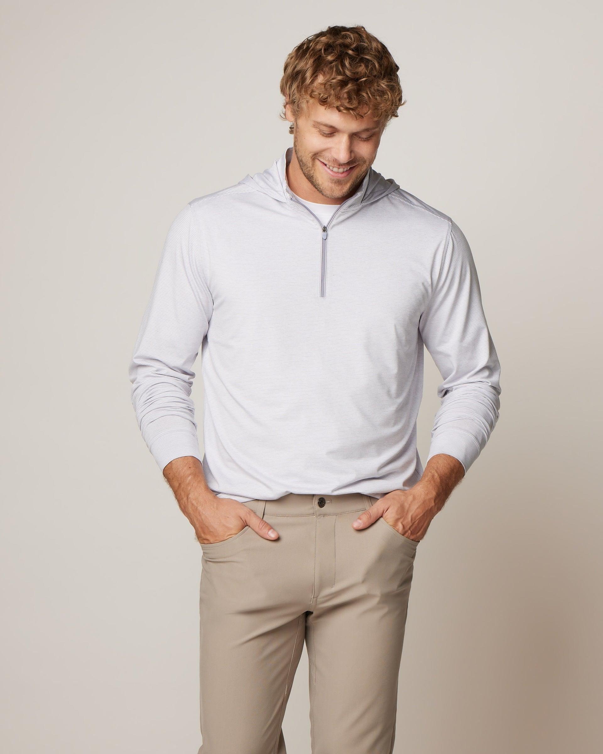 Hybrid Performance 1/4 Zip Hoodie Male Product Image