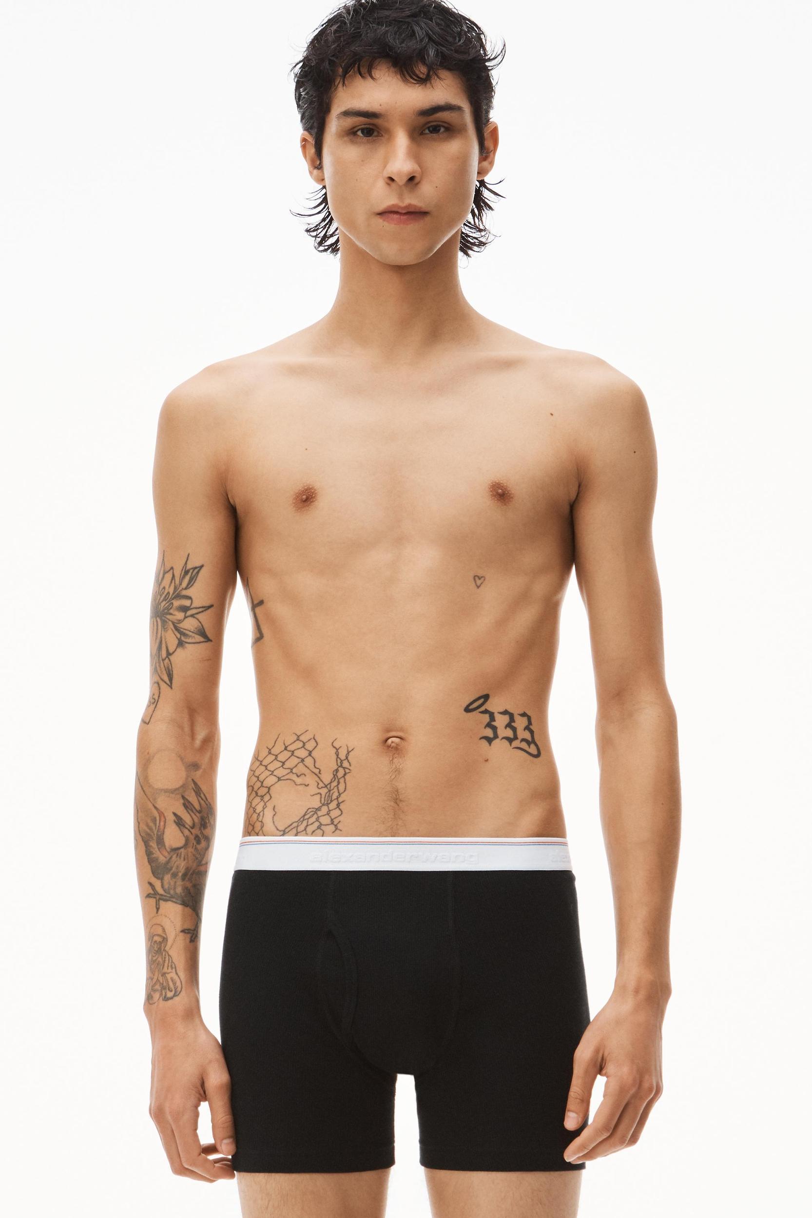 Men's Boxer Brief In Ribbed Jersey Product Image