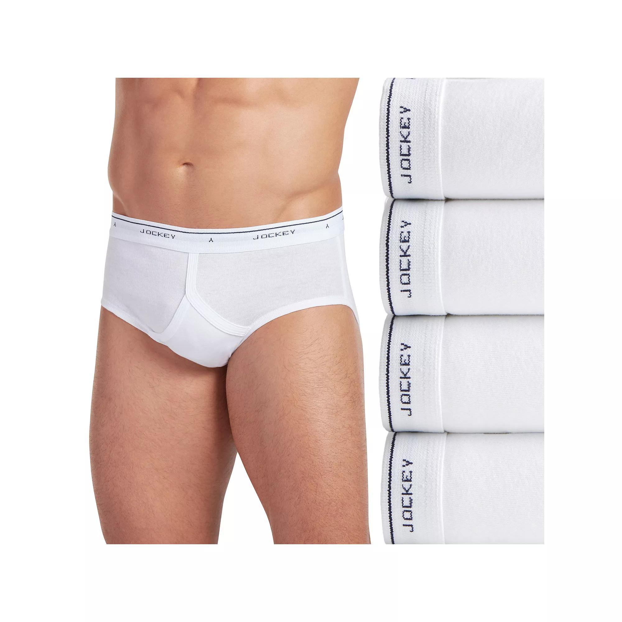 Mens Jockey 4-pack Classic Low-Rise Briefs Product Image