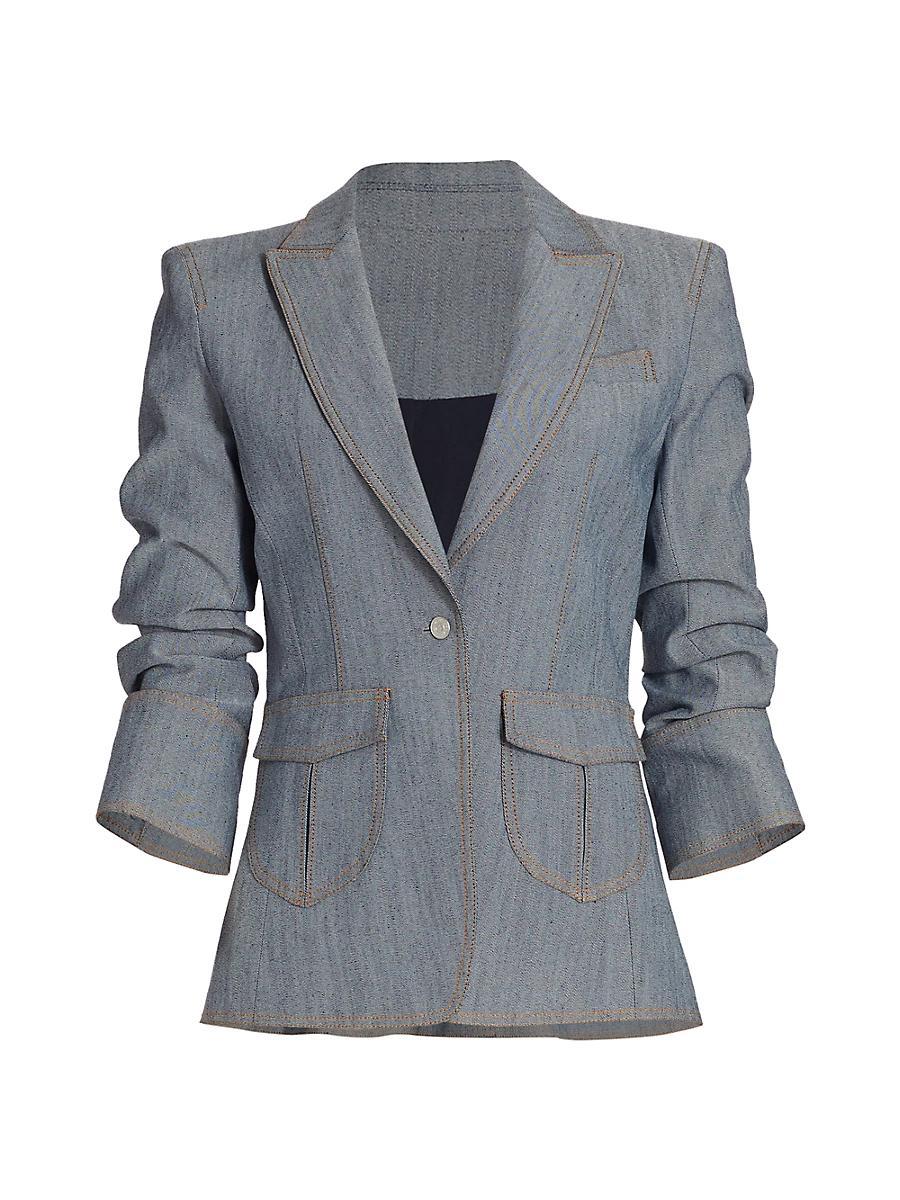 Womens Louisa Gathered Sleeve Jacket Product Image