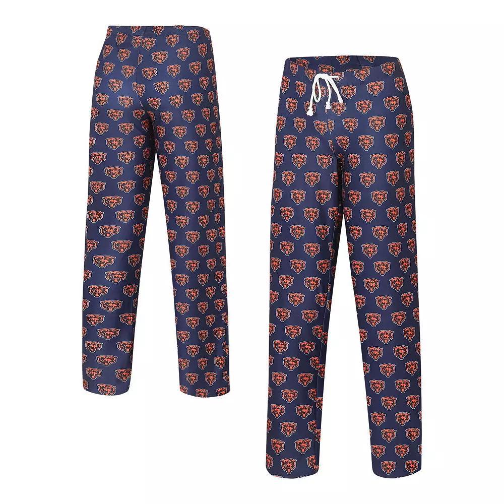 Women's Concepts Sport Navy Chicago Bears Gauge Allover Print Sleep Pants, Size: XL, Blue Product Image