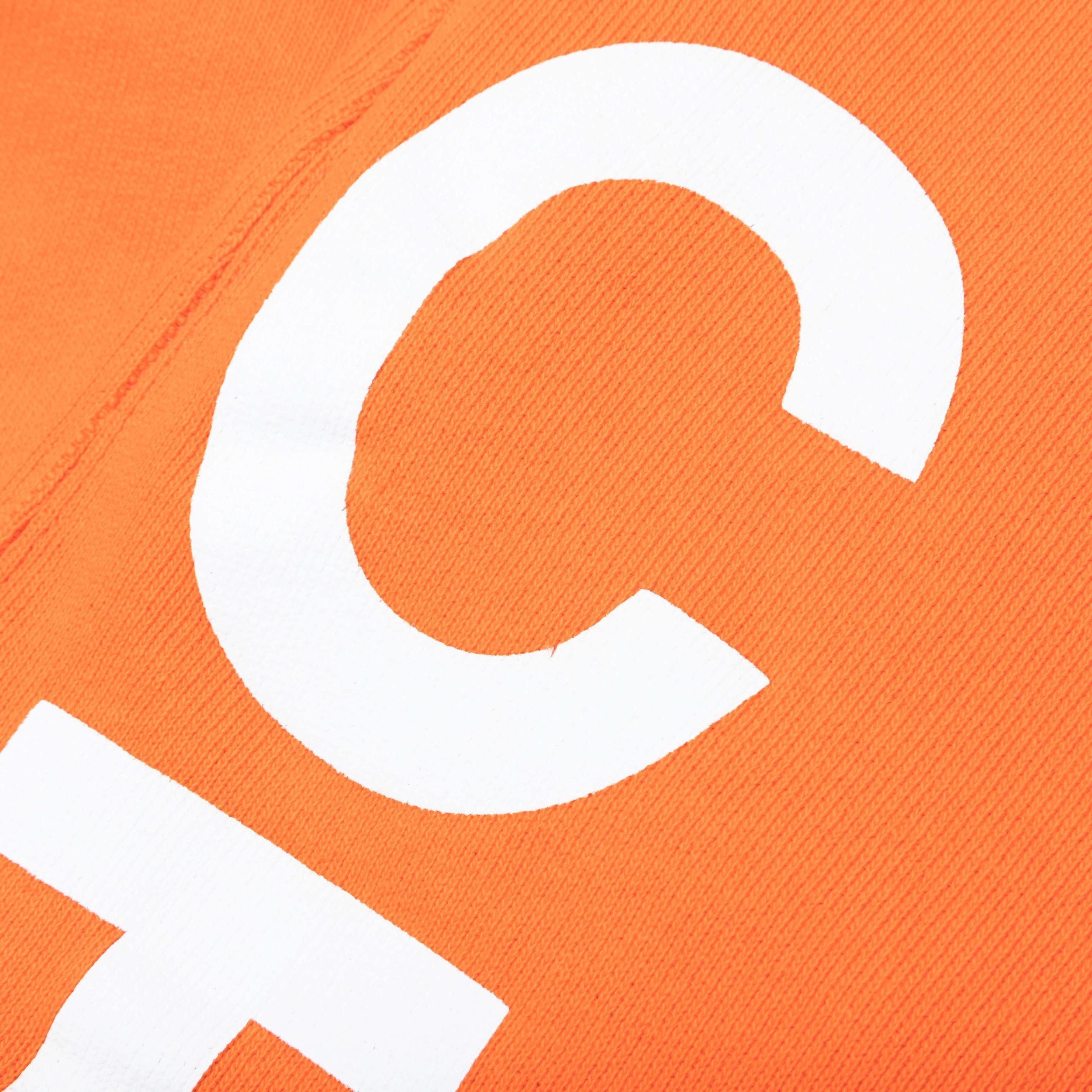 Plain Sweatpants CTNMB Vertic - Orange/White Male Product Image
