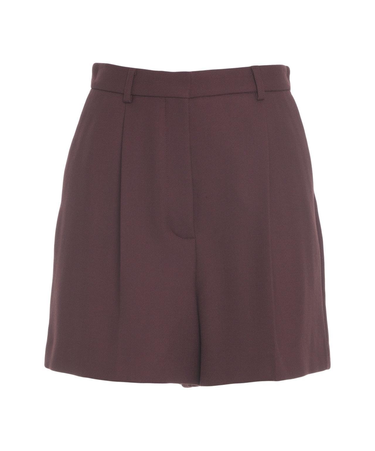 Bermuda shorts with pleats Product Image