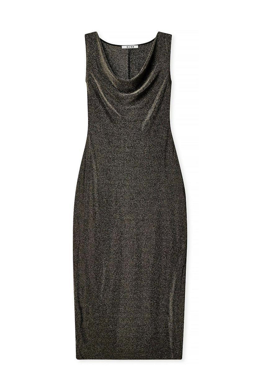 Waterfall Glitter Maxi Dress Product Image