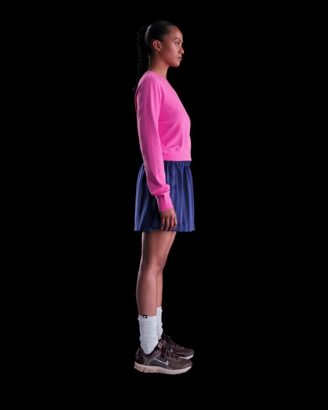 Nike Sportswear Chill Terry Women's Crew-Neck French Terry Sweatshirt Product Image
