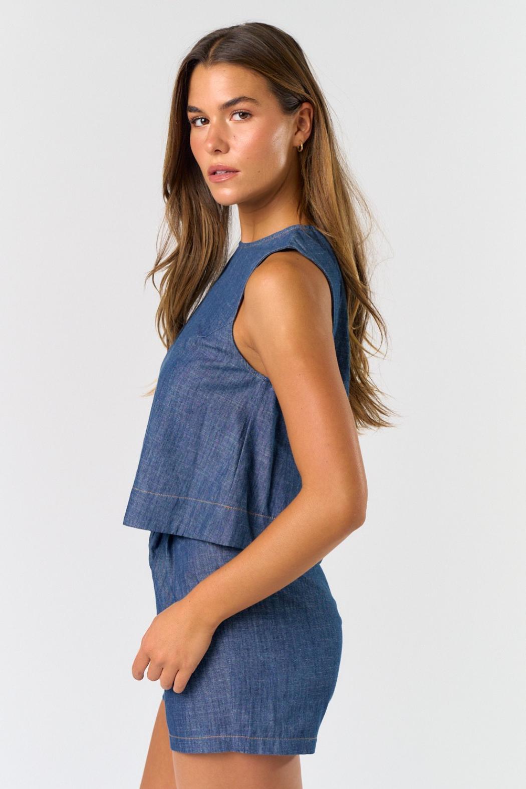 Denim Tank Top Product Image