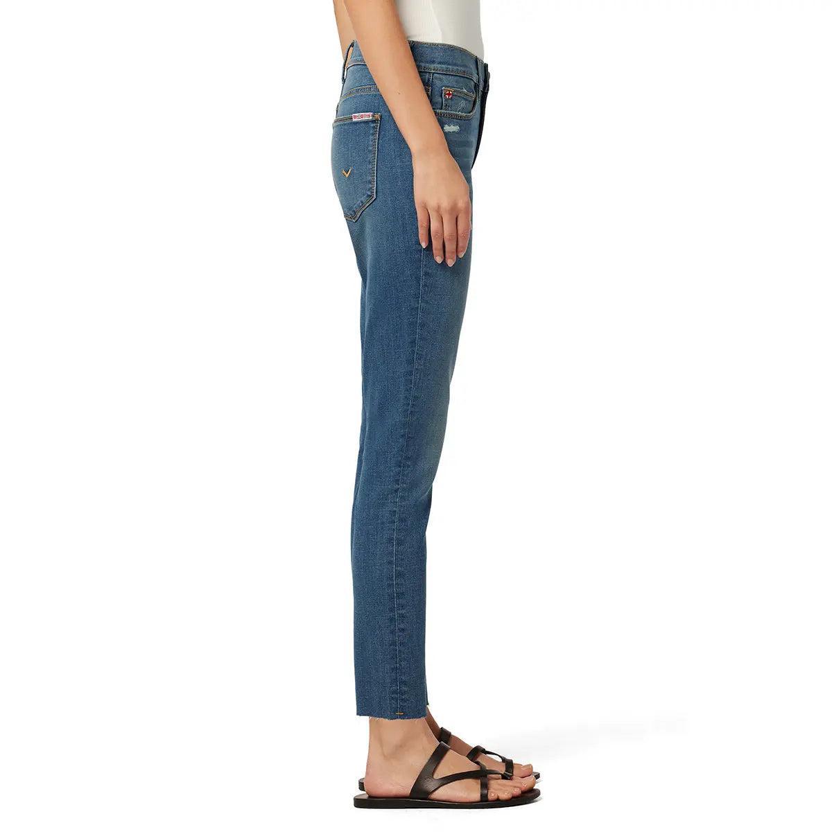 Hudson Women's Natalie Mid Rise Super Skinny Ankle Product Image
