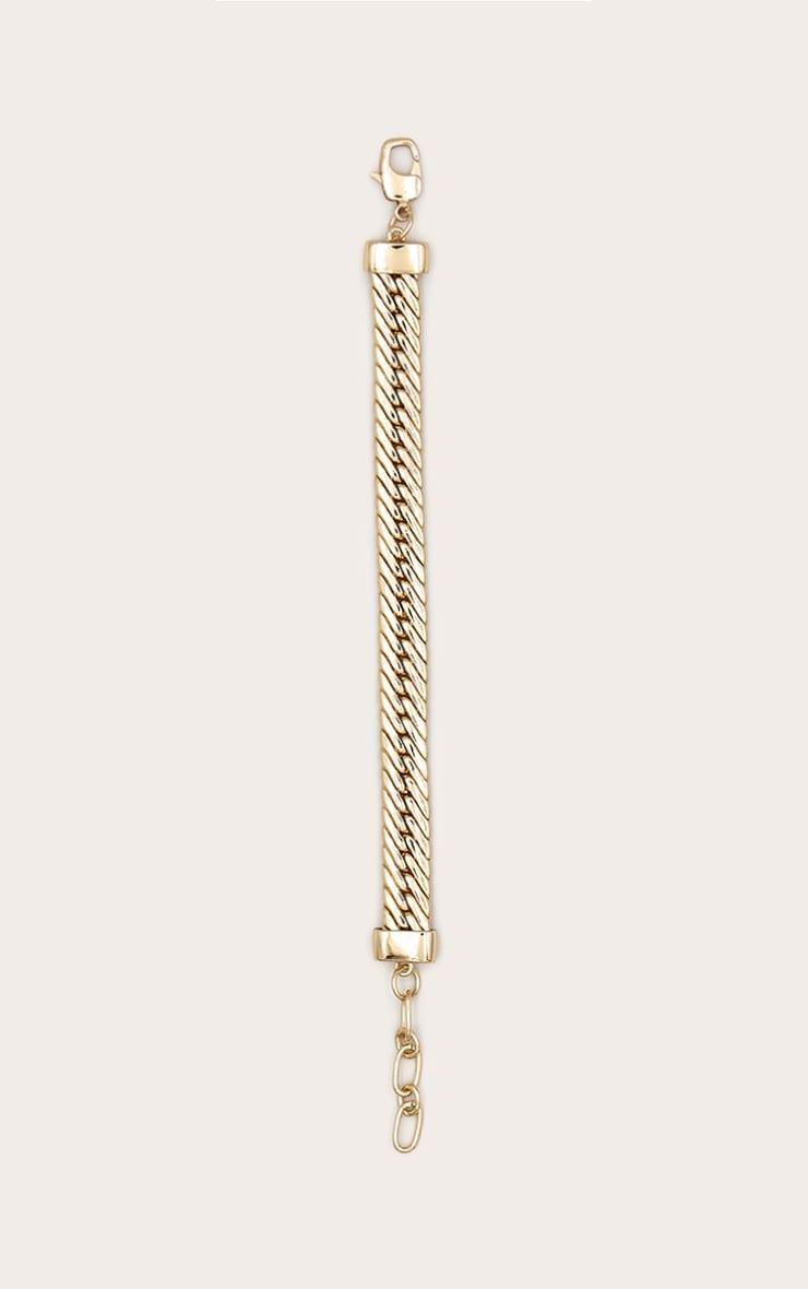 Gold Chunky Chain Simple Bracelet Product Image
