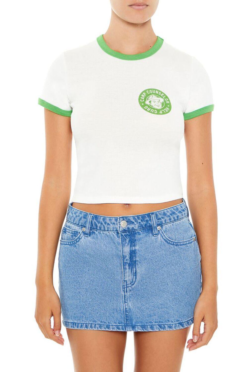 Camp Counselor Ringer Tee | Forever 21 Product Image
