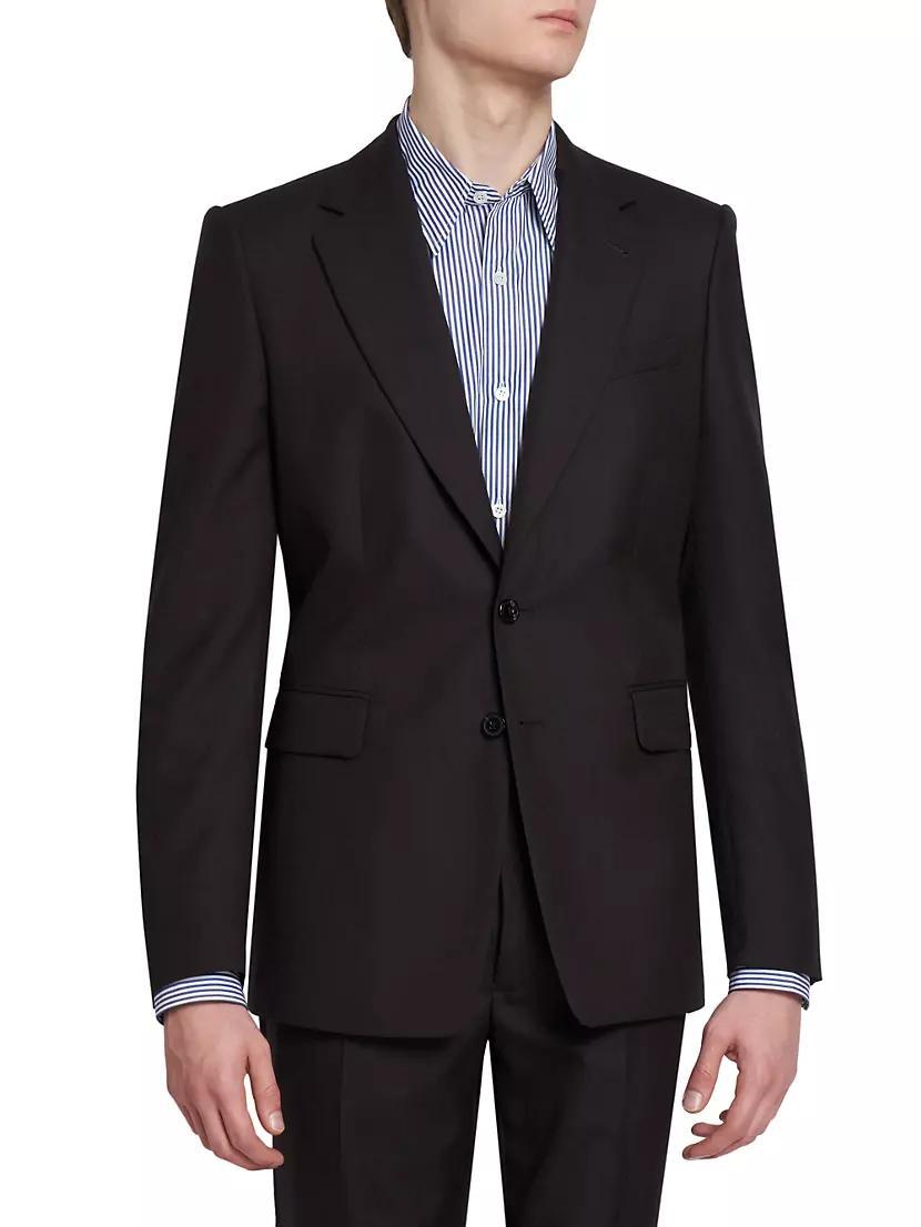 Blaine Wool Single-Breasted Jacket Product Image