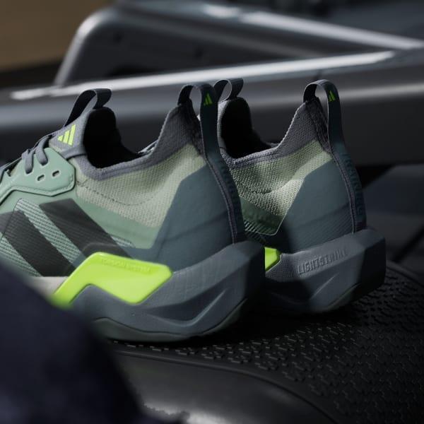 adidas Rapidmove ADV 2 HIIT training shoes Silver Green 11 Mens Product Image