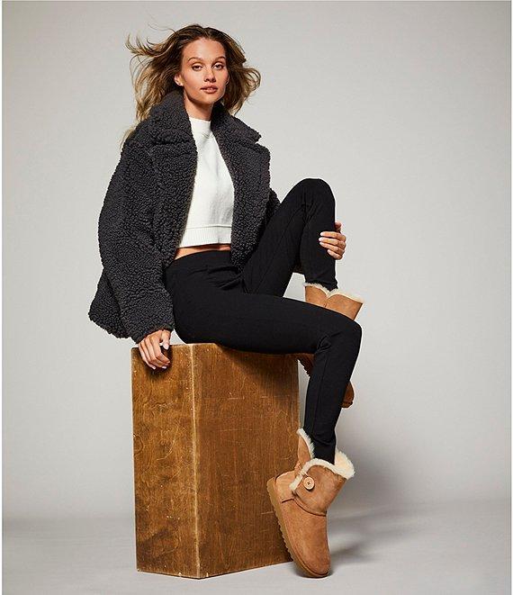 UGG® Gertrude Faux Fur Double Breasted Teddy Coat Product Image
