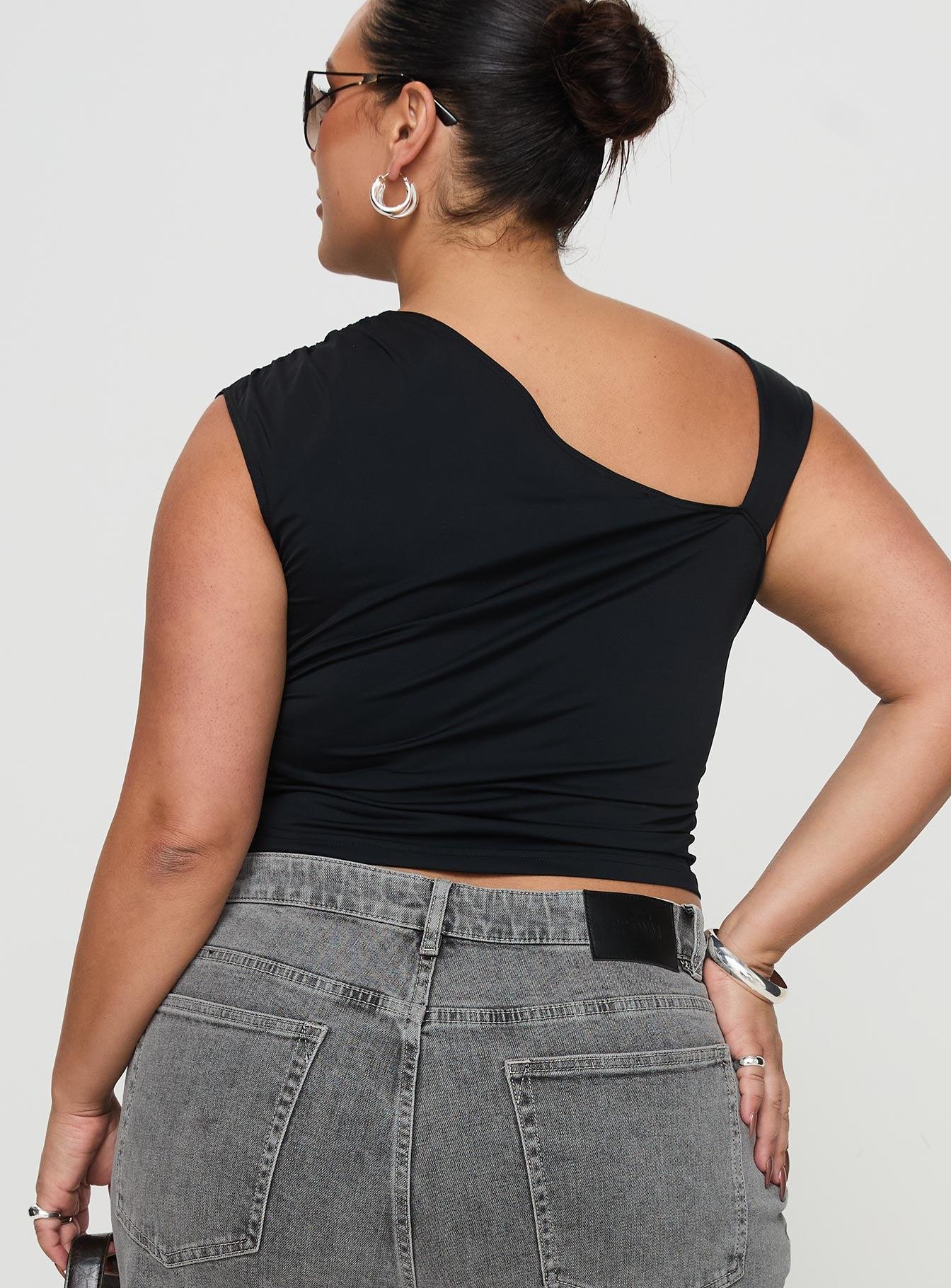 Ander Top Black Curve Product Image
