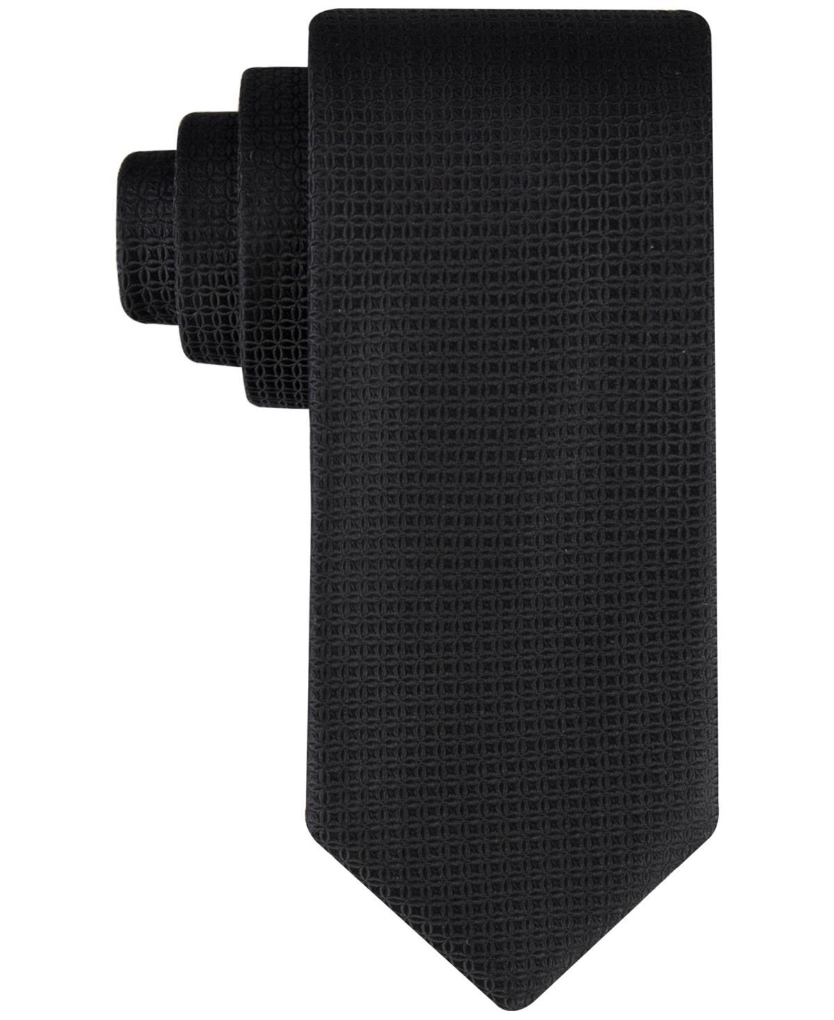 Calvin Klein Mens Solid Geo-Print Tie Product Image