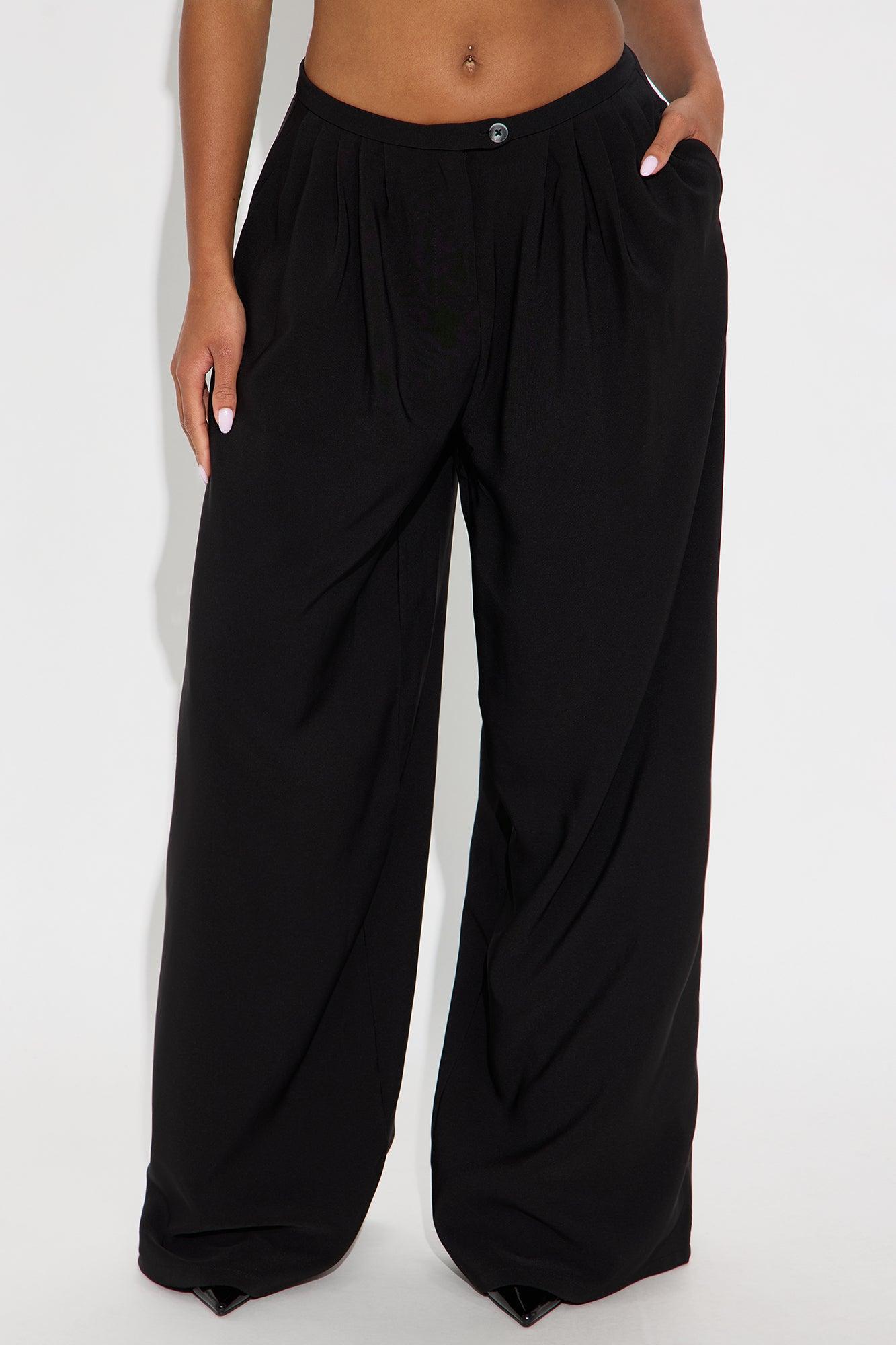 Office Meetings Trouser Pant 31″ - Black Female Product Image