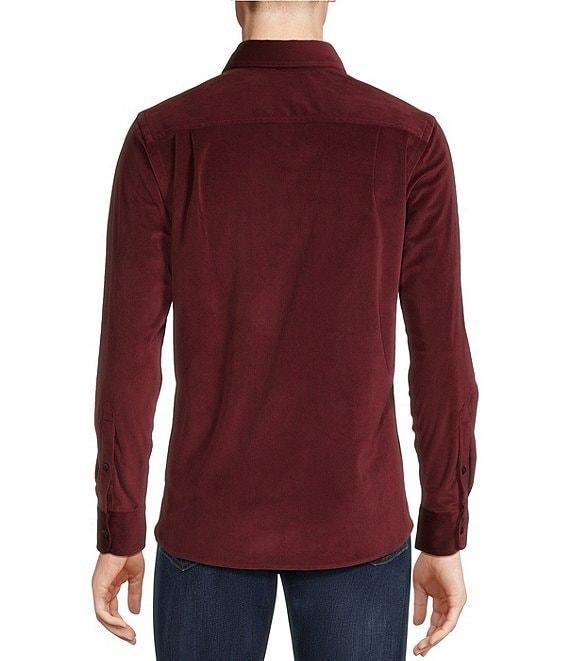 Cremieux Blue Label Solid Corduroy Long Sleeve Woven Shirt Product Image