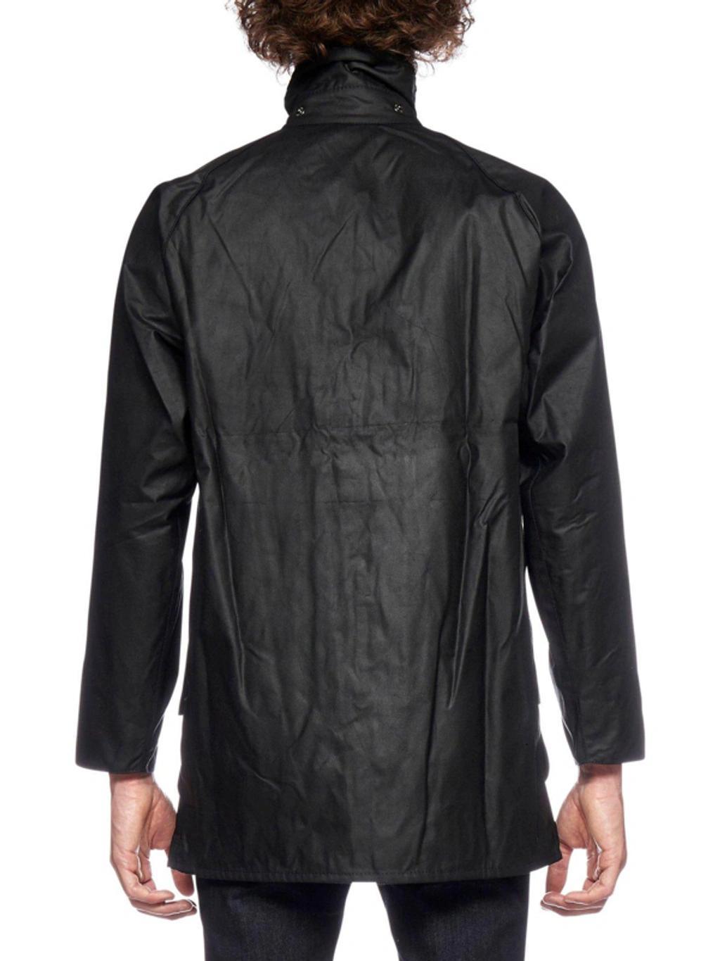 BARBOUR Green Cotton Outerwear Jacket In Grey Product Image